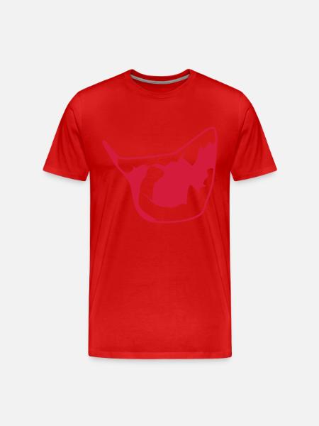 vampire - Men's Premium Organic T-Shirt - red