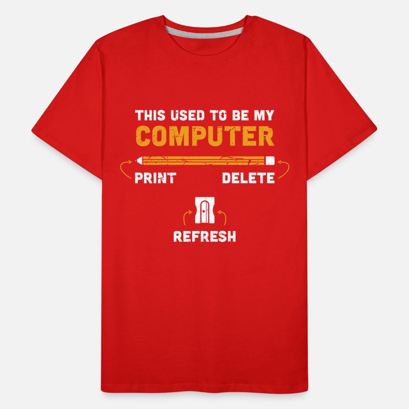 Retiree Computers Men's Premium Organic T-Shirt
