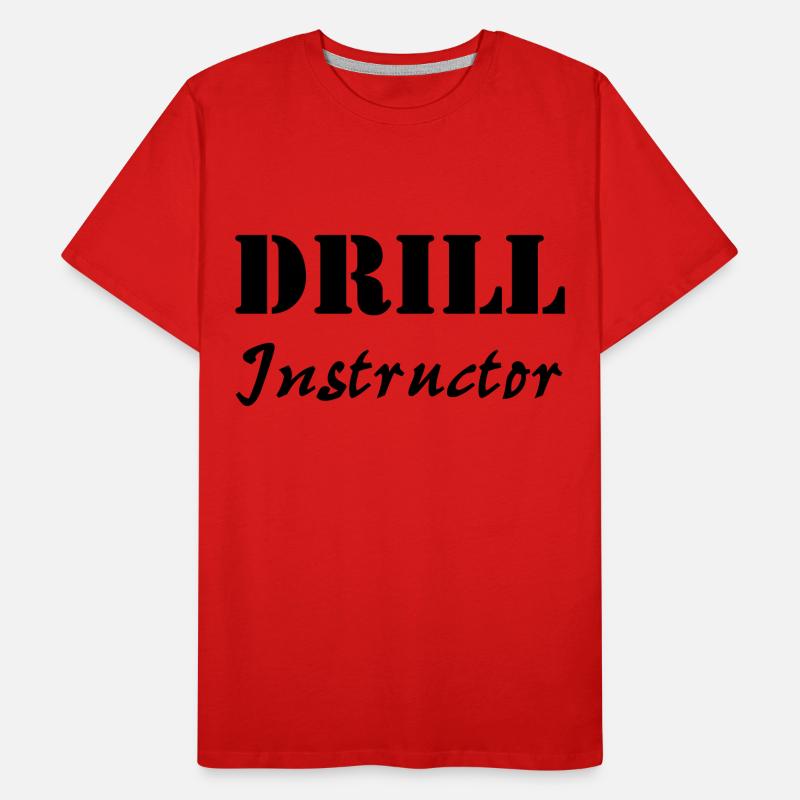 Drill Instructor T-shirt bio Premium Homme