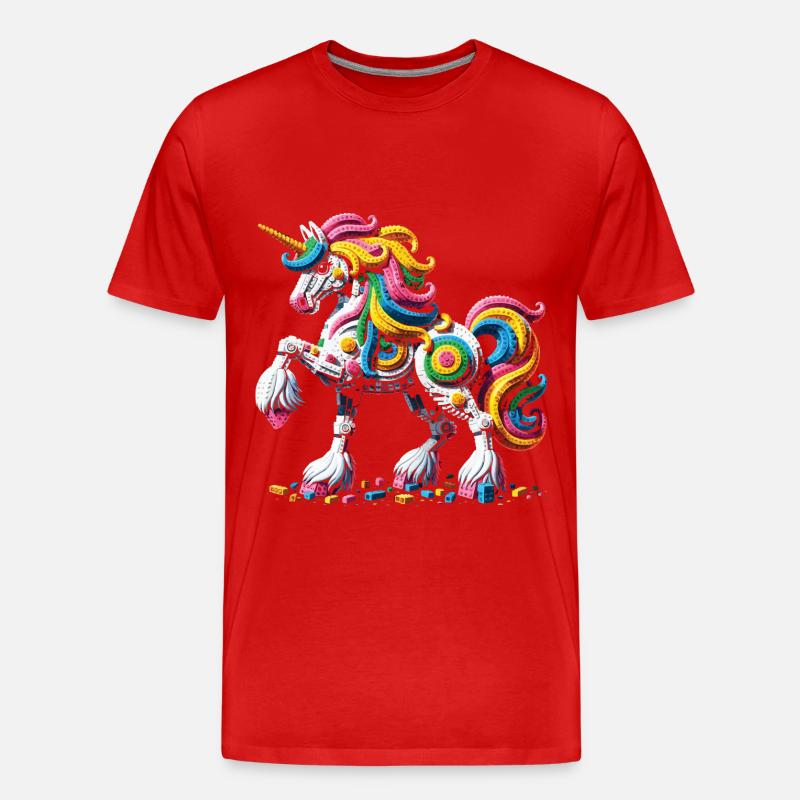 Expert Master Builder Bricks-bausteine - Männer Premium Bio T-Shirt - undefined