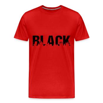 Forêt-Noire Schwarzwald - T-shirt bio Premium Homme - rouge - Devant - Damien (186cm)