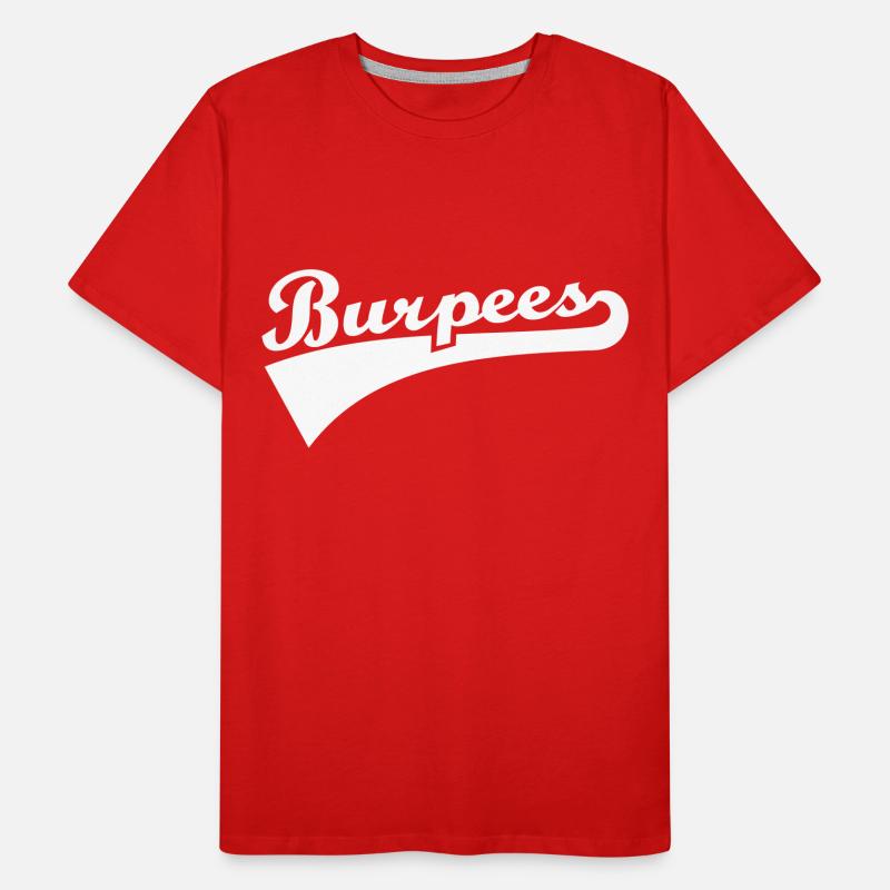 Burpees Men's Premium Organic T-Shirt