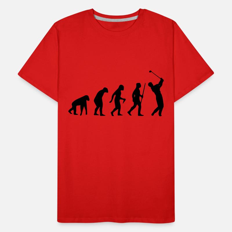 GOLF EVOLUTION T-shirt bio Premium Homme