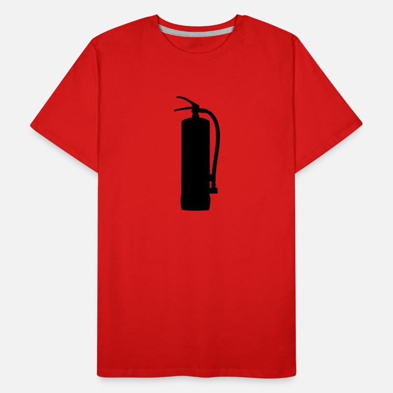 fire extinguisher Men's Premium Organic T-Shirt