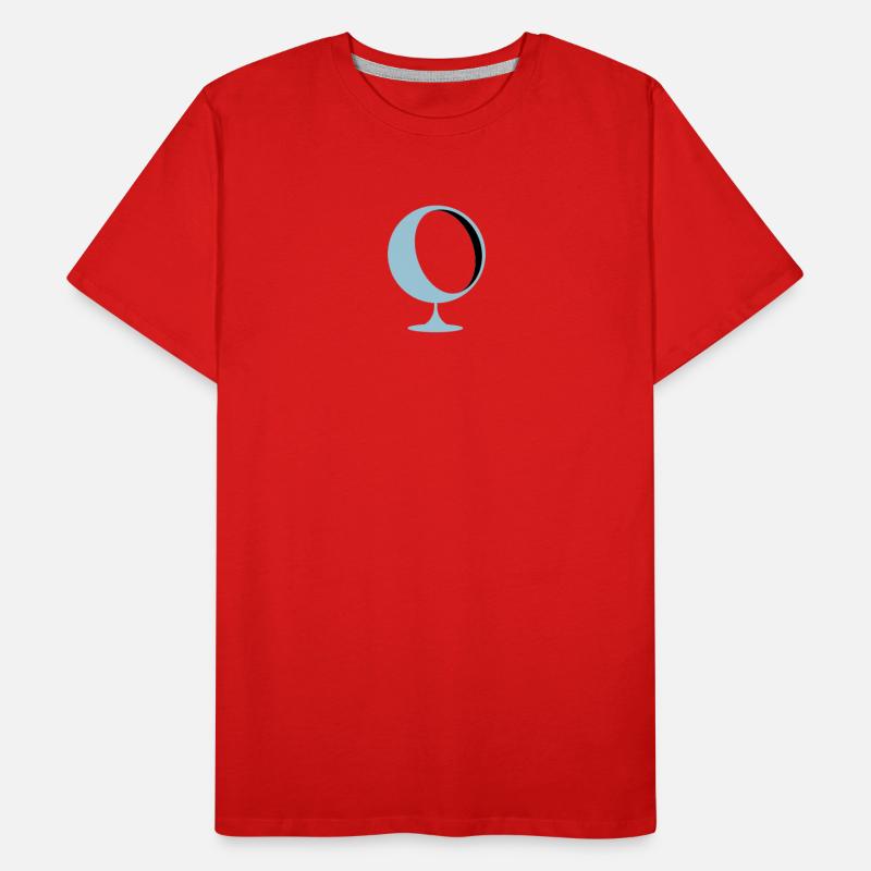 rétro salon chaise Eames Panton T-shirt bio Premium Homme