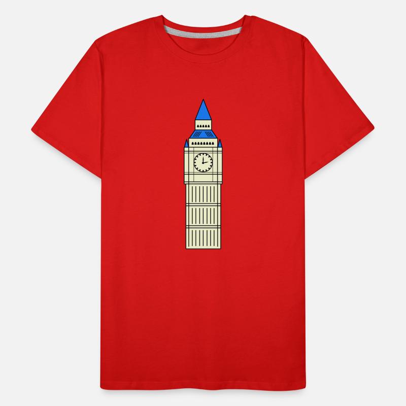 conception de grand ben T-shirt bio Premium Homme