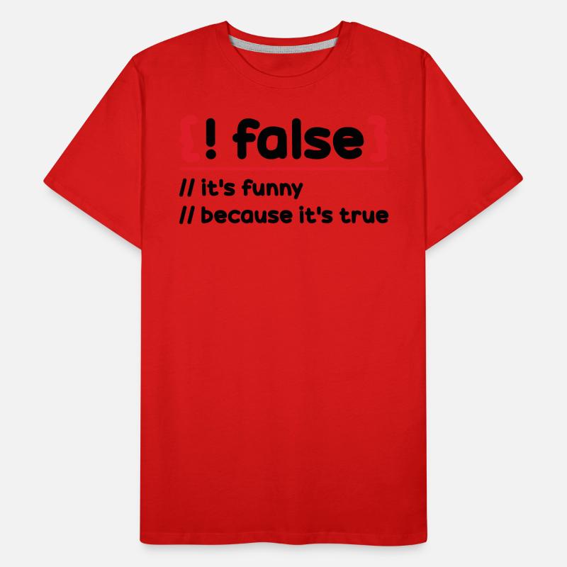 Programmierer Programmierung Software Coding Encoder Männer Premium Bio T-Shirt