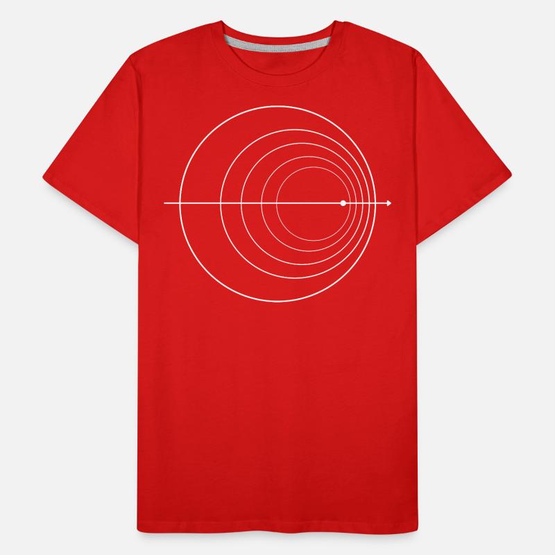 Doppler Effect Physics Nerd Quantum Physics Math Men's Premium Organic T-Shirt