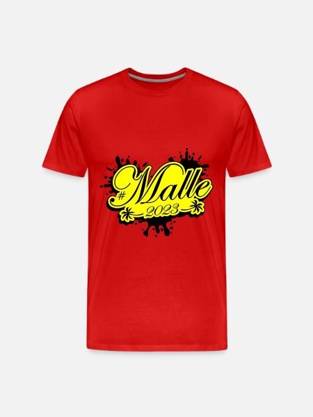 Malle 2023 Palier - T-shirt bio Premium Homme - rouge