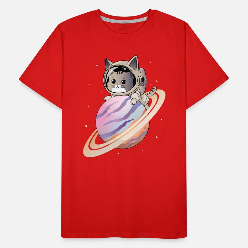 Chat de l’espace T-shirt bio Premium Homme