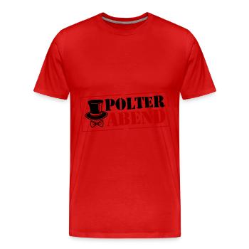 Bachelor Party Wedding Bachelor - Men's Premium Organic T-Shirt - red - Front - Damien (186cm)