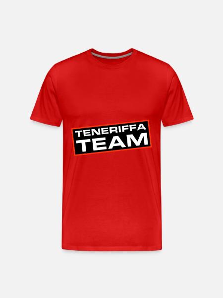 Teneriffa Team - Männer Premium Bio T-Shirt - Rot
