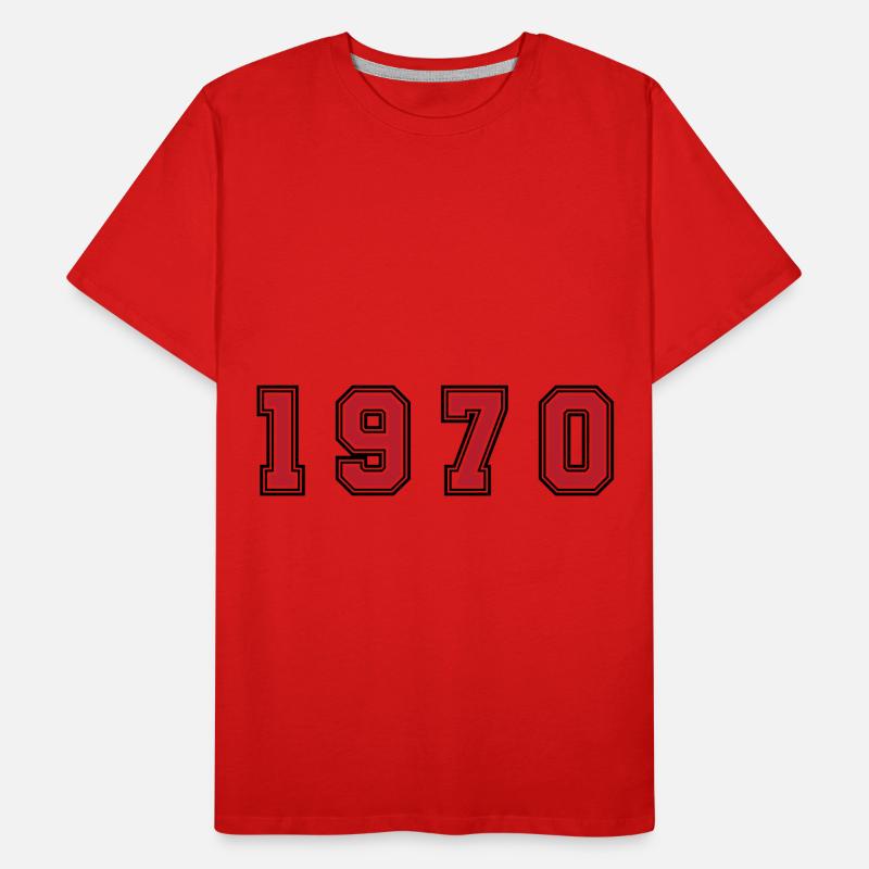 Numéro de l’année 1970 T-shirt bio Premium Homme