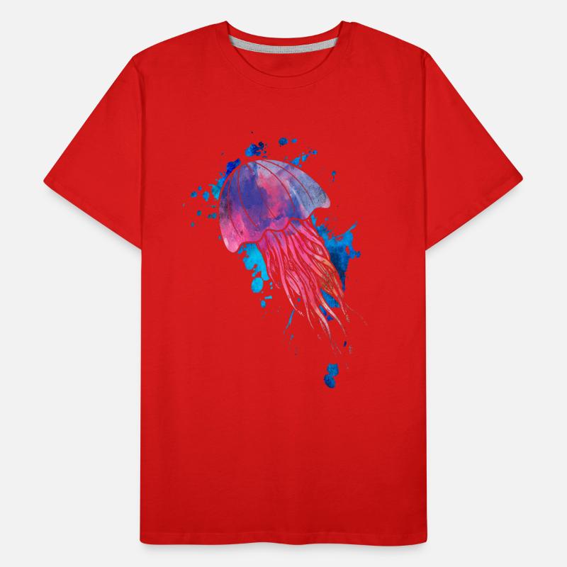Méduse T-shirt bio Premium Homme