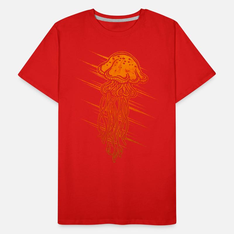 Méduse T-shirt bio Premium Homme