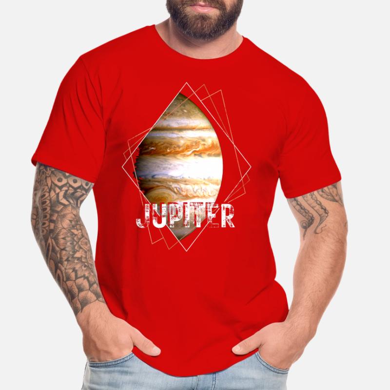 Jupiter Planet Solar System Men's Premium Organic T-Shirt