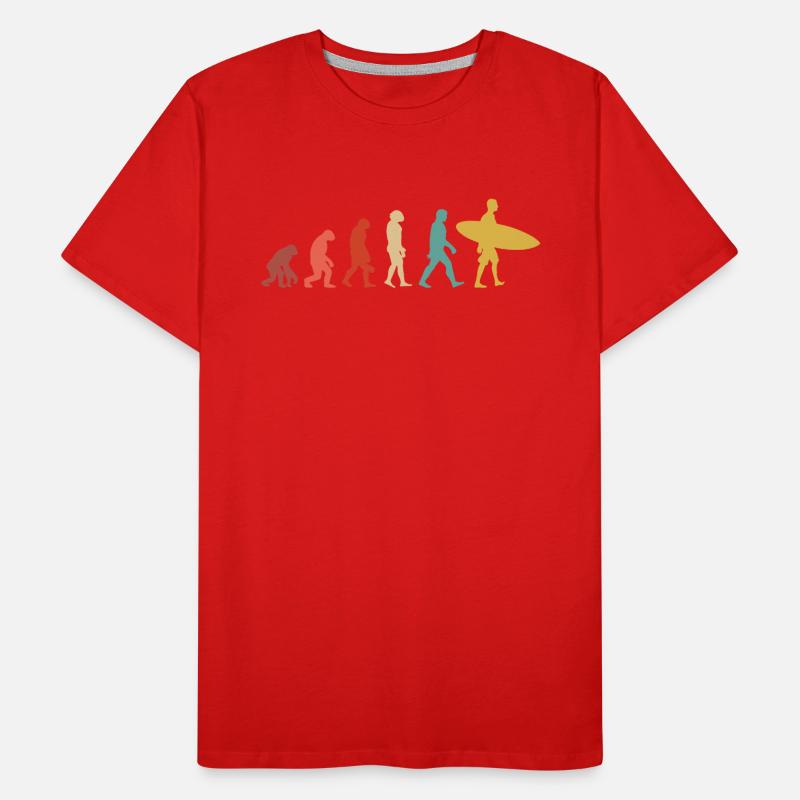 Évolution Du Surf T-shirt bio Premium Homme