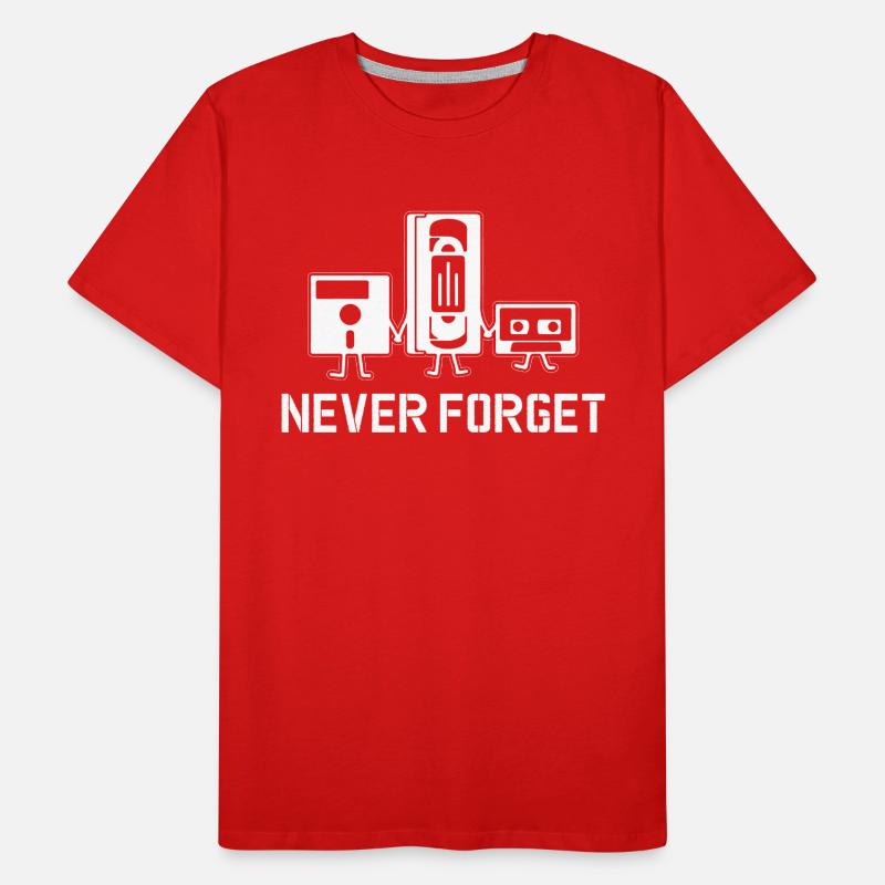Never forget Men's Premium Organic T-Shirt