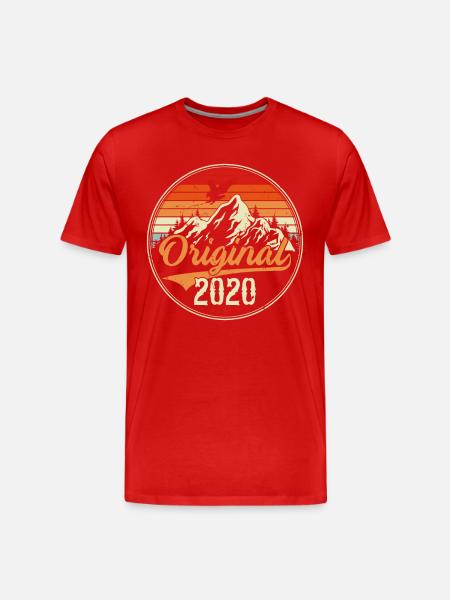 Original 2020 - Men's Premium Organic T-Shirt - red