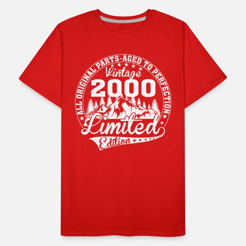 Created 2000 Men's Premium Organic T-Shirt