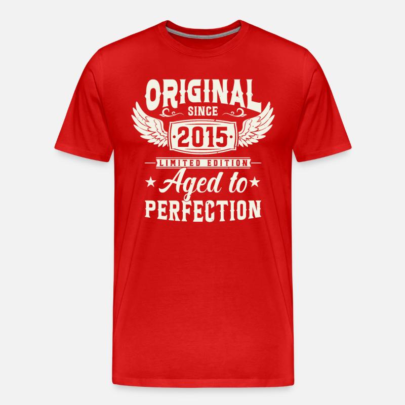 Legendäres 2015 - Männer Premium Bio T-Shirt - Rot