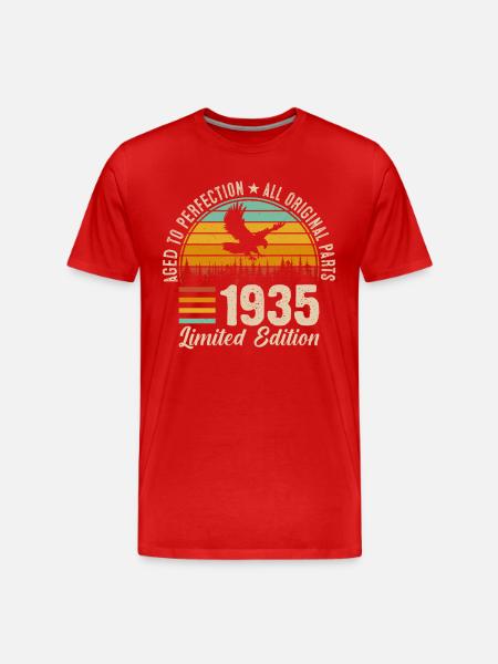 1935 - A timeless masterpiece - Men's Premium Organic T-Shirt - red