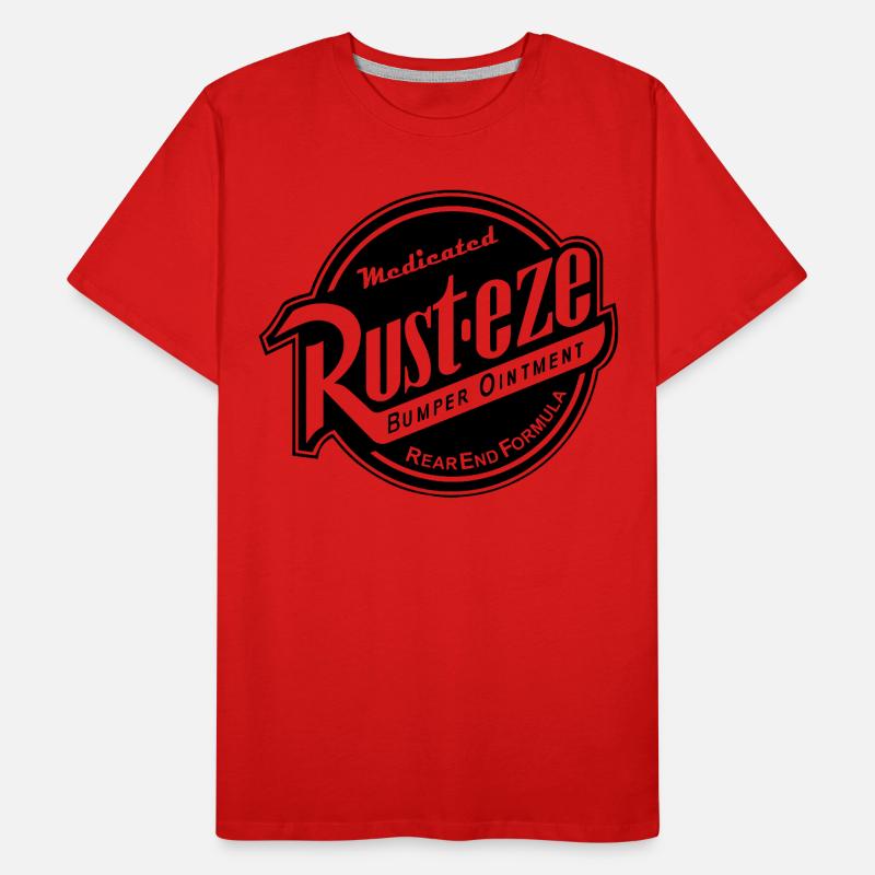 Rusteze Medicated Rust-eze Bumper Ointment, Men's Premium Organic T-Shirt