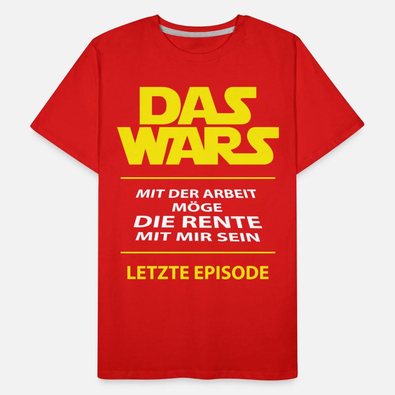 Das wars mit der Arbeit Männer Premium Bio T-Shirt