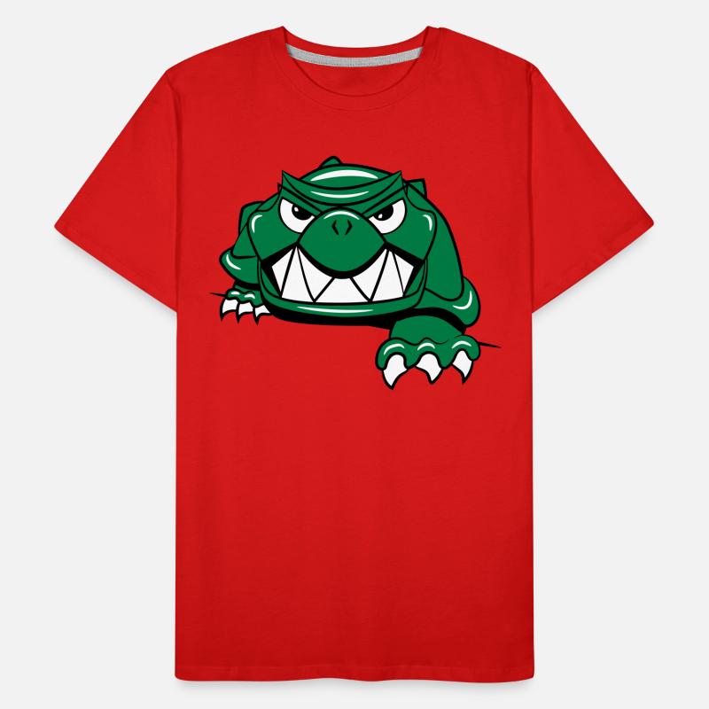 Turtle horror Men's Premium Organic T-Shirt