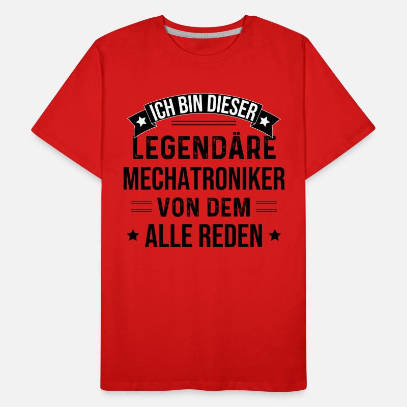 I am this legendary mechatronics engineer Men's Premium Organic T-Shirt