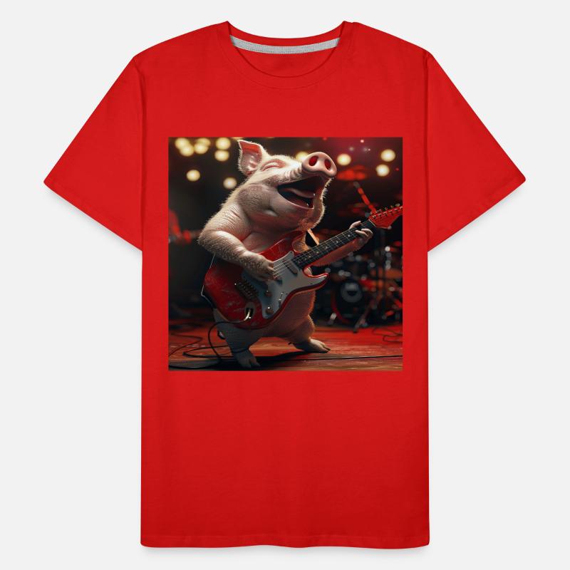 Cochon T-shirt bio Premium Homme