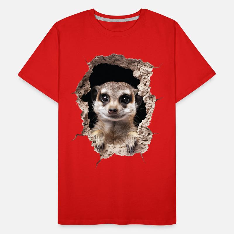 Suricate T-shirt bio Premium Homme