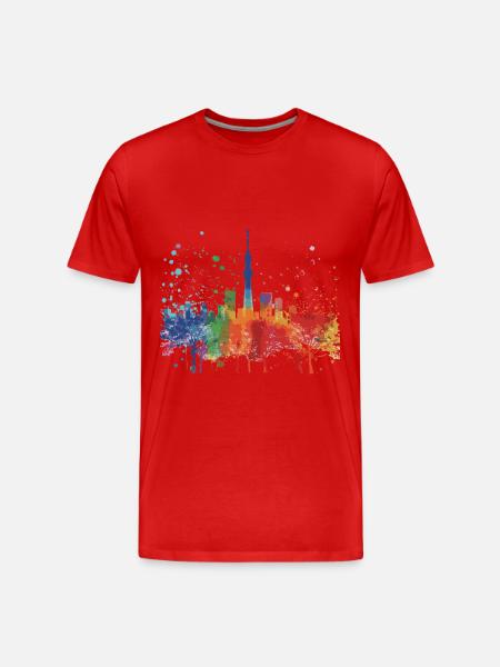 Tottori - Men's Premium Organic T-Shirt - red