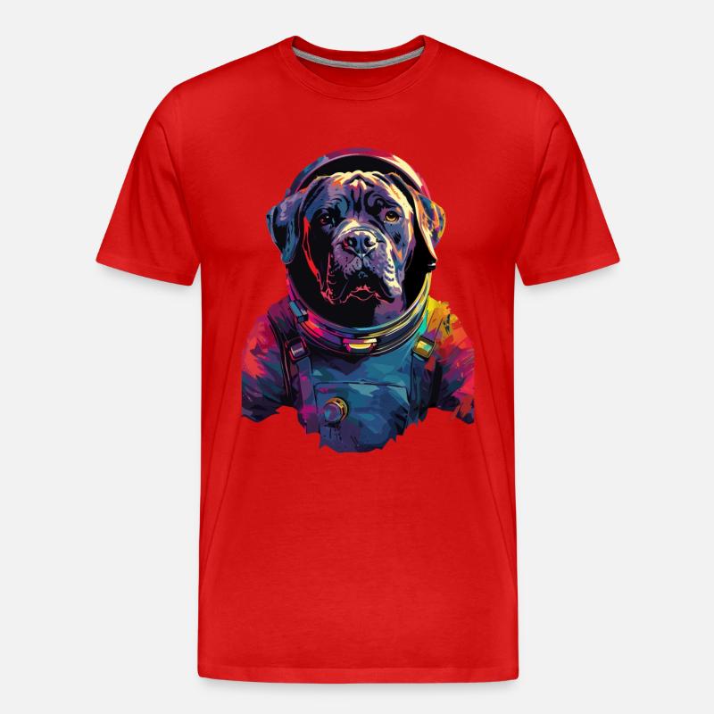 Cane Corso - Männer Premium Bio T-Shirt - Rot