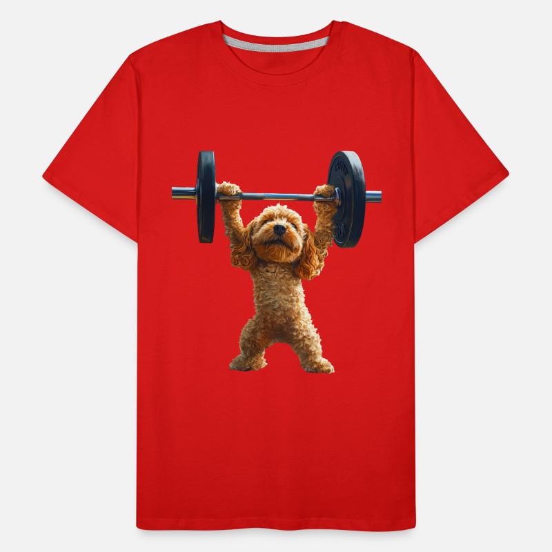 Cocker Spaniel Männer Premium Bio T-Shirt