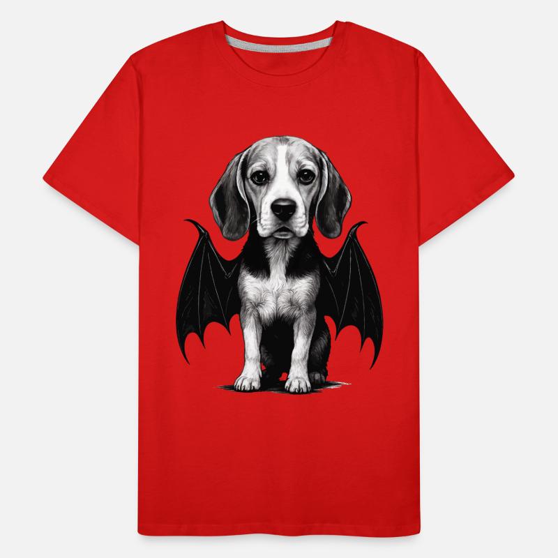 Beagle Männer Premium Bio T-Shirt
