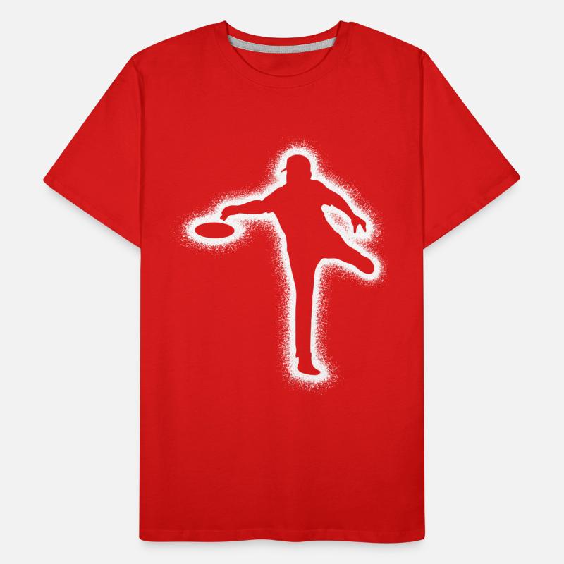 Disc Golf Discgolfspieler Kinder Männer Discgolfer Männer Premium Bio T-Shirt