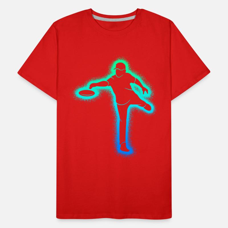 Disc Golf Disc Golf Joueurs Hommes Garçons Disc golfeurs T-shirt bio Premium Homme