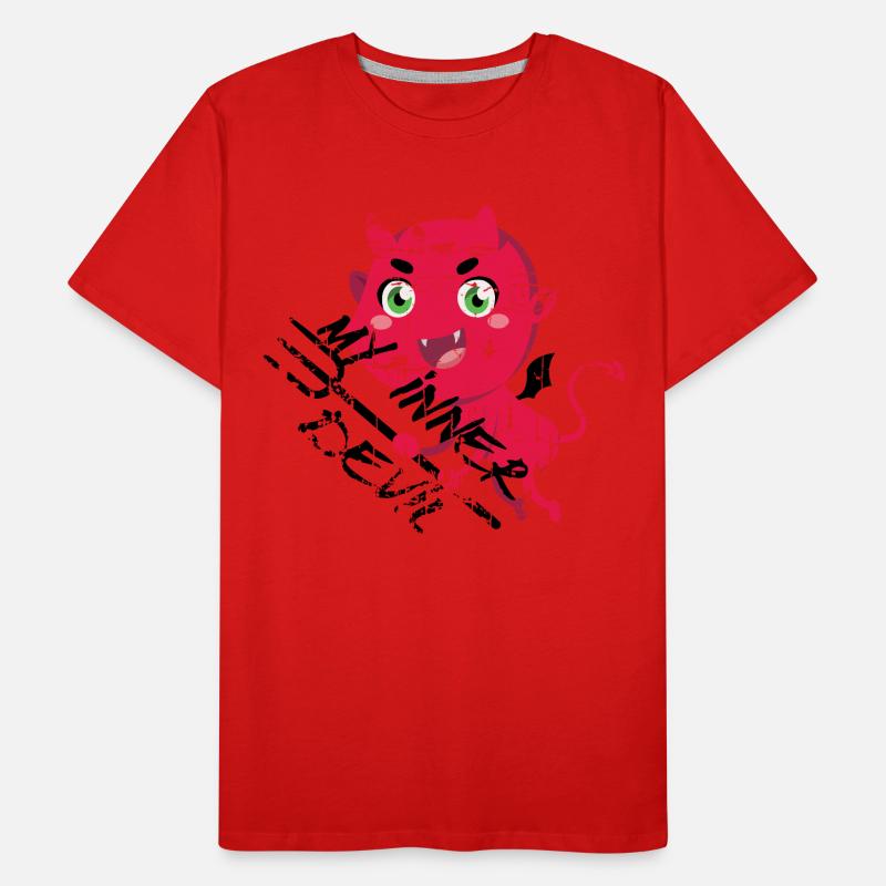 my inner devil Men's Premium Organic T-Shirt