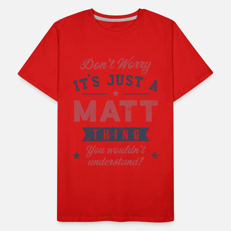 C’est un truc de Matt T-shirt bio Premium Homme