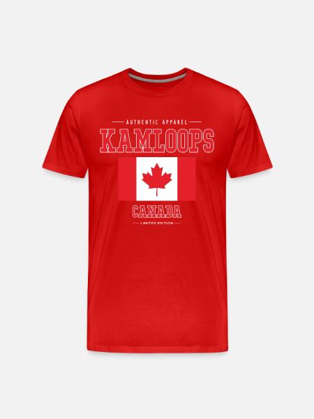 Kamloops - T-shirt bio Premium Homme - rouge