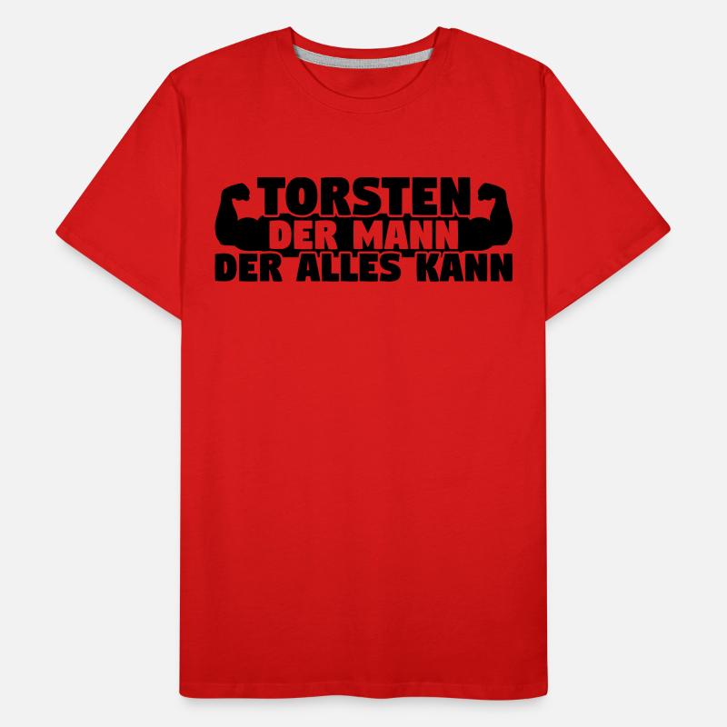 Der Mann Der Alles kann Torsten Männer Premium Bio T-Shirt