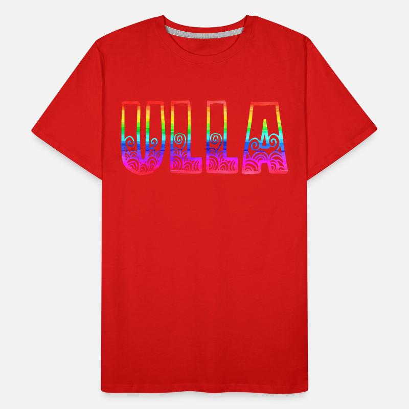 ulla rs rainbow Men's Premium Organic T-Shirt