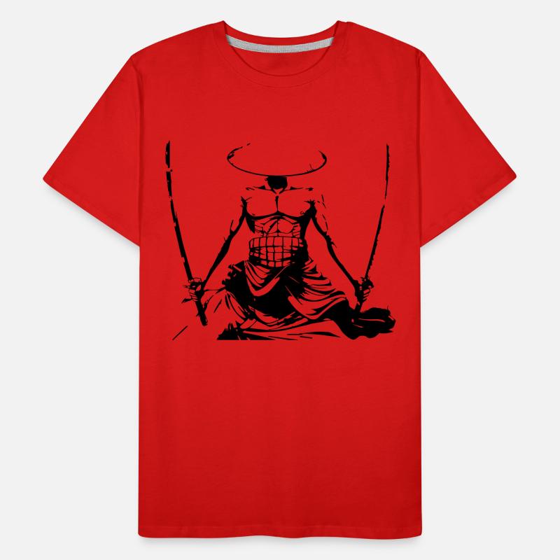 samurai Men's Premium Organic T-Shirt