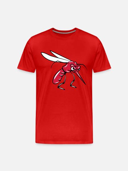 Mücke agro mosquito - Männer Premium Bio T-Shirt - Rot