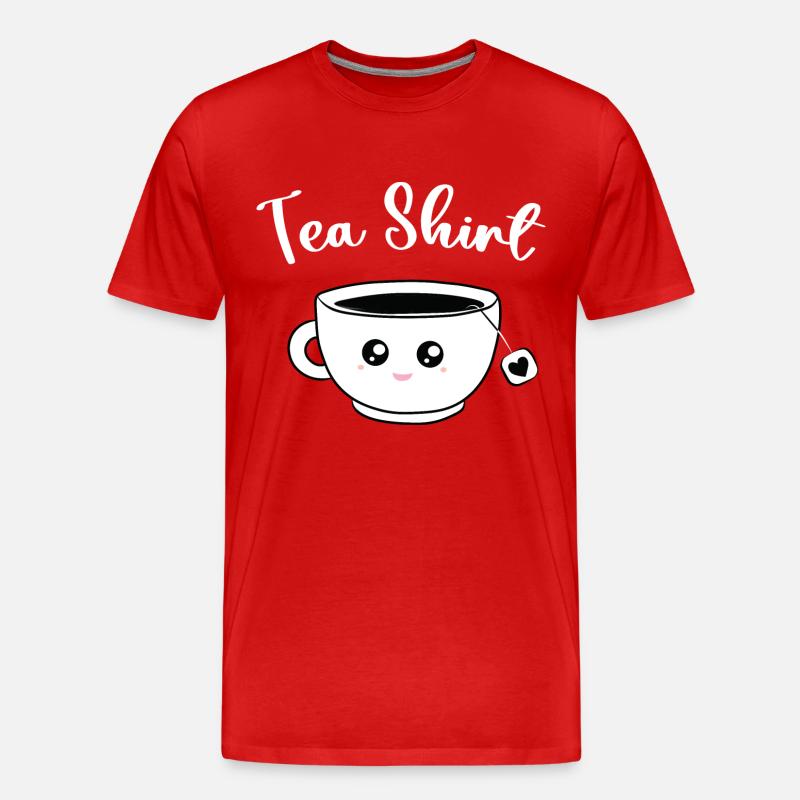 Tee-Shirt süß - Männer Premium Bio T-Shirt - Rot