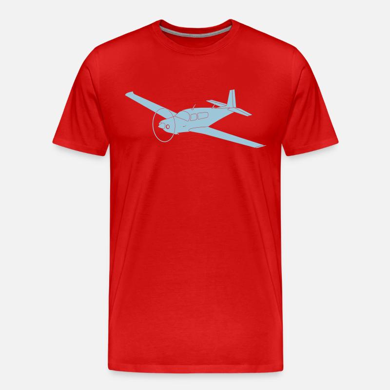 mooney - Männer Premium Bio T-Shirt - Rot