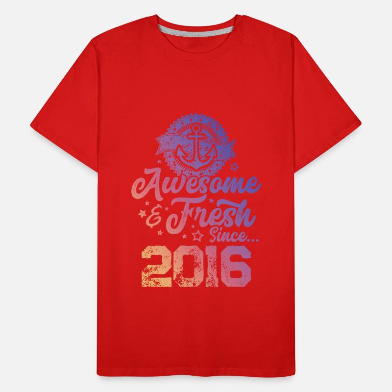 2016 awesome fresh Men's Premium Organic T-Shirt