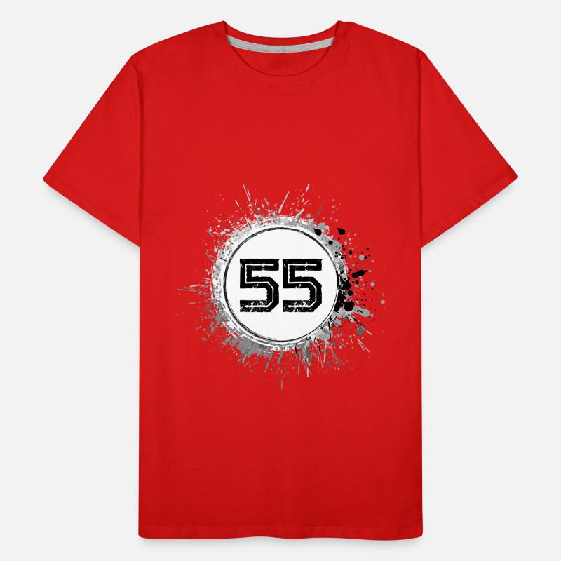 55 Nombre d’objets blob T-shirt bio Premium Homme