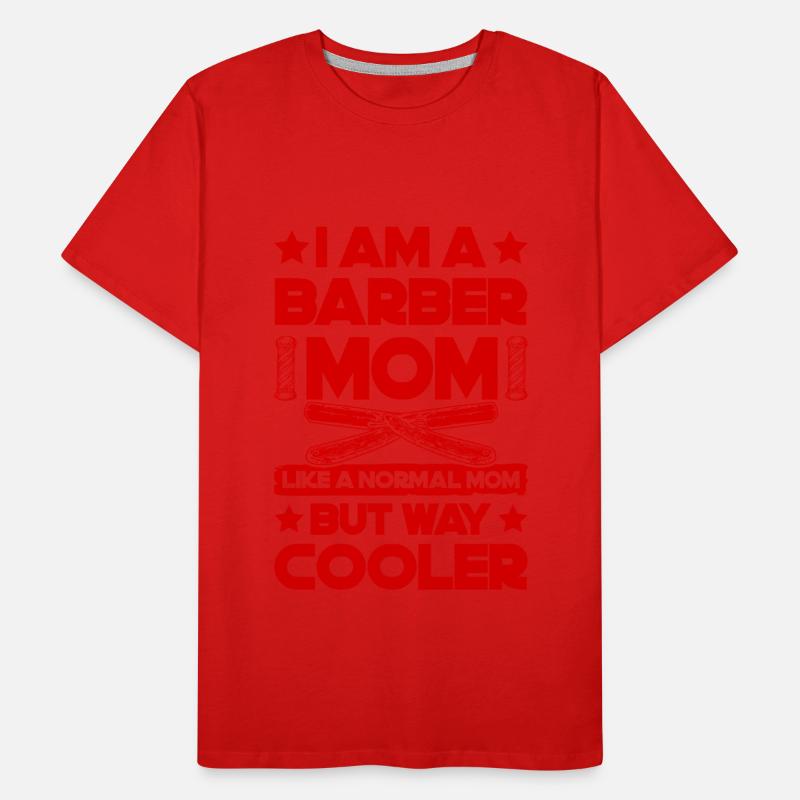 Maman coiffeuse T-shirt bio Premium Homme